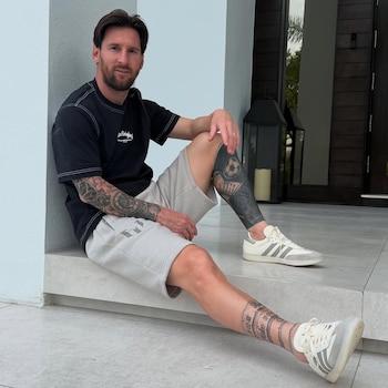 Leo Messi volvió al pelo