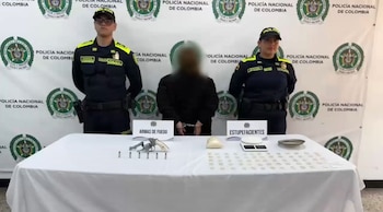 La policía captura a una mujer de 70 años por presunto microtráfico en el sur de Bogotá - crédito Secretaría de Seguridad