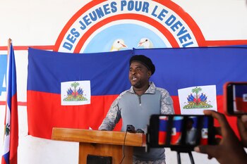 Jimmy "Barbecue" Cherizier (Foto: Reuters)