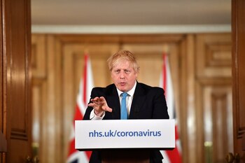 El Primer Ministro Británico, Boris