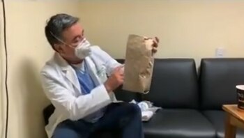 "Bolsas de pan" médico del