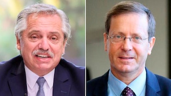 Alberto Fernández e Isaac Herzog
