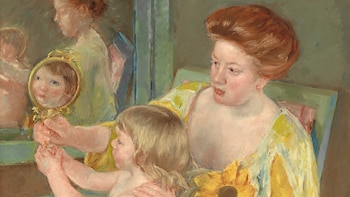 La belleza de la semana: “Mujer con girasol”, de Mary Cassatt