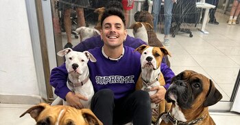 Coscu estaba de visita en