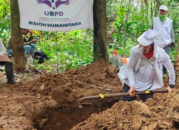 El proceso de exhumación