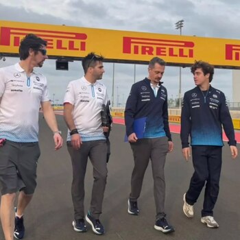 Franco Colapinto inició su camino