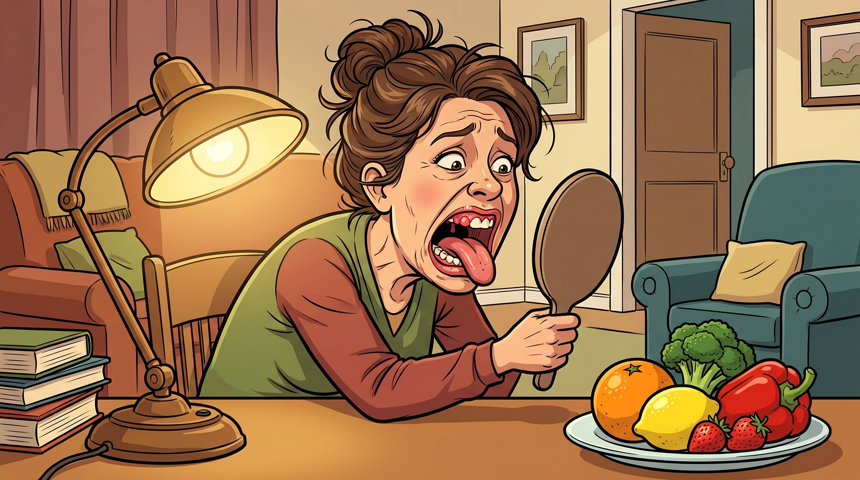 El escorbuto, causado por la falta de vitamina C, presenta como primeros síntomas alteraciones en la boca, encías y cabello (Imagen Ilustrativa Infobae)
