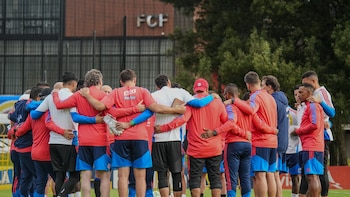 Estos son los jugadores convocados a la Copa Mundial de la FIFA 2026 que ya entrenan con la selección Colombia en Bogotá