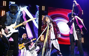 El segundo show de Aerosmith