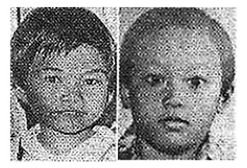 Fotos de los niños asesinados