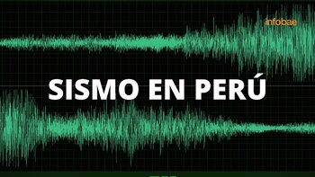 Sismo en Perú. Composición Infobae