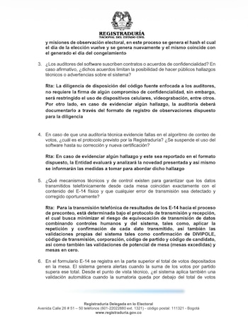 La entidad destacó la eficiencia