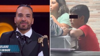 El niño no pudo aguantar