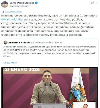 La titular del SNA, Vania