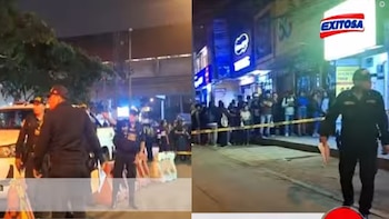 San Juan de Lurigancho: una mujer asesinada y un hombre herido a balazos frente al mercado San Carlos