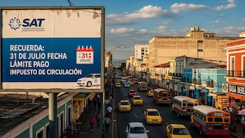 La SAT recuerda que el 31 de julio es la fecha límite para pagar el impuesto de circulación en Guatemala