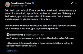 Daniel Samper Ospina acusó al