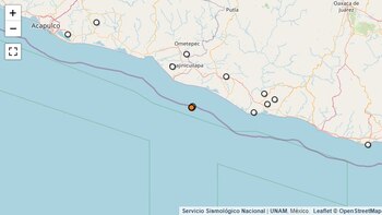 Temblor de magnitud 4.1 en