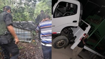 Vehículo ecuatoriano ingresó desde Ecuador,