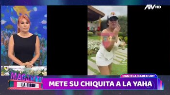 Magaly Medina: "Daniela Darcourt es