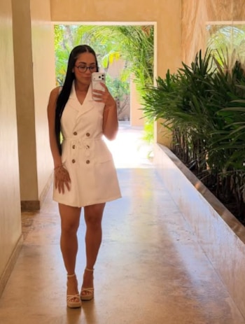 Viviana era madre de tres hijos, falleció en el hospital de La Raza debido a la gravedad de sus quemaduras Foto: Facebook