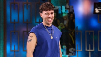 El cantante Quevedo en 'La Revuelta', de RTVE