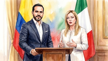 Abelardo de la Espriella habló con Giorgia Meloni, la primera ministra de Italia, sobre cooperación bilateral en seguridad y comercio