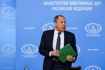 Lavrov anunció que Rusia podría