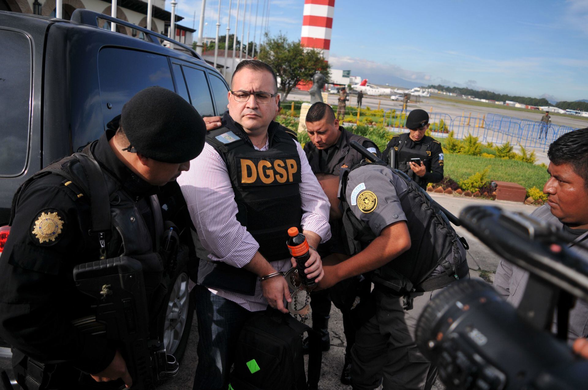 Detención de Javier Duarte.
Crédito: Cuartoscuro