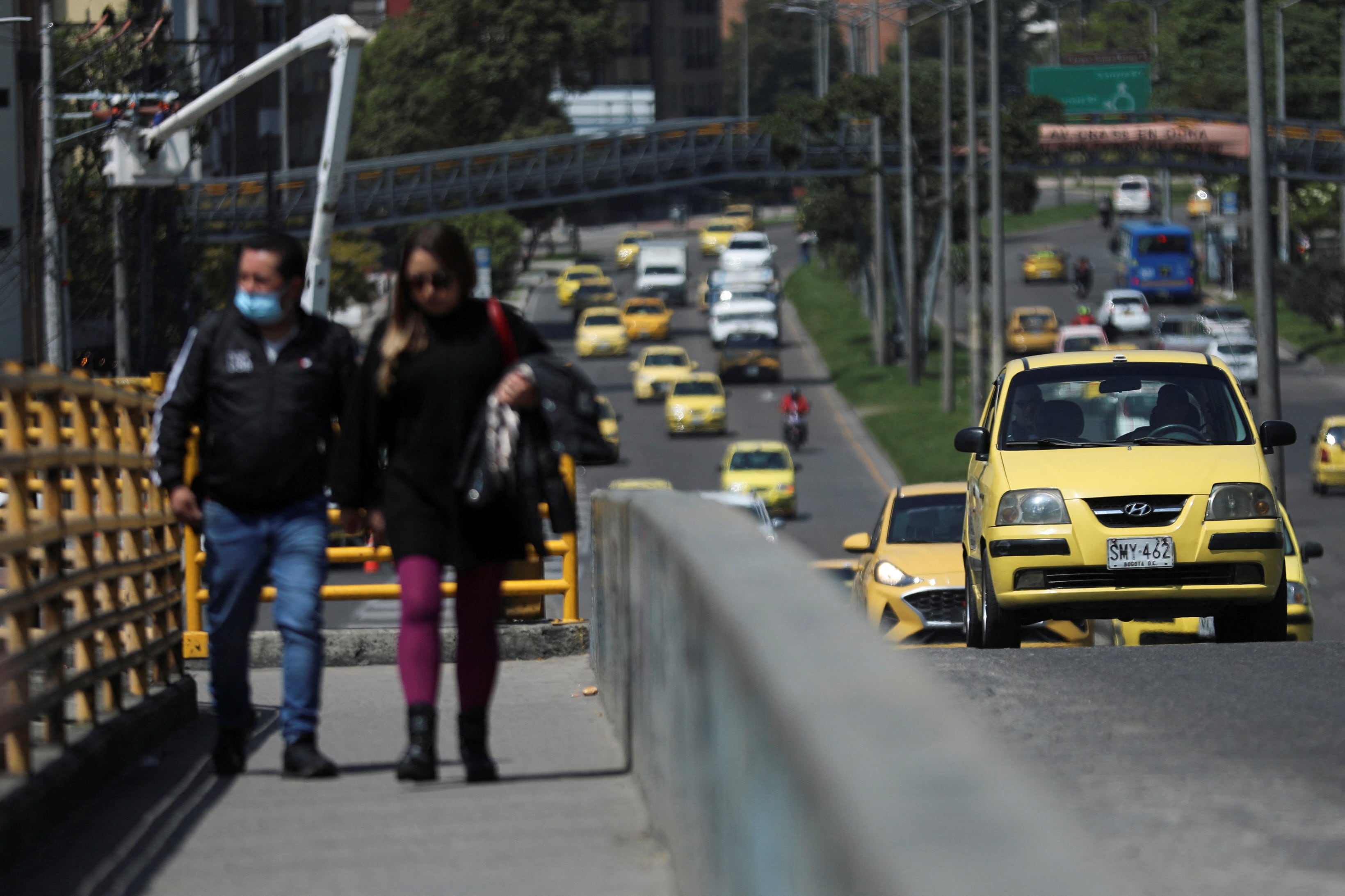 A la cárcel enviados acusados de la desaparición de un taxista en el sur de Bogotá en vísperas de la Navidad en 2025 - crédito Luisa Gonzalez/Reuters