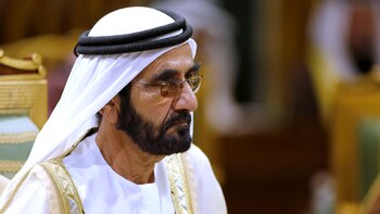 El emir Sheikh Mohammed bin