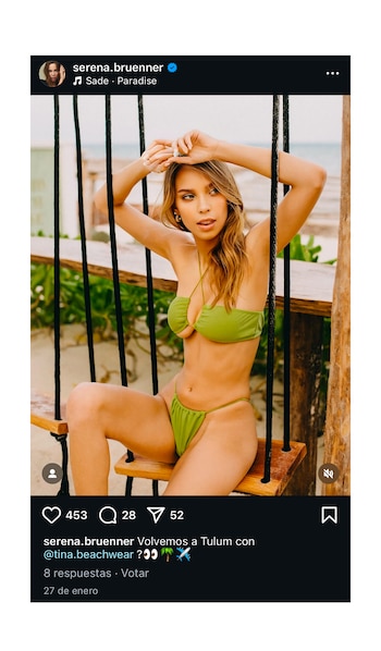 Una de las publicaciones en