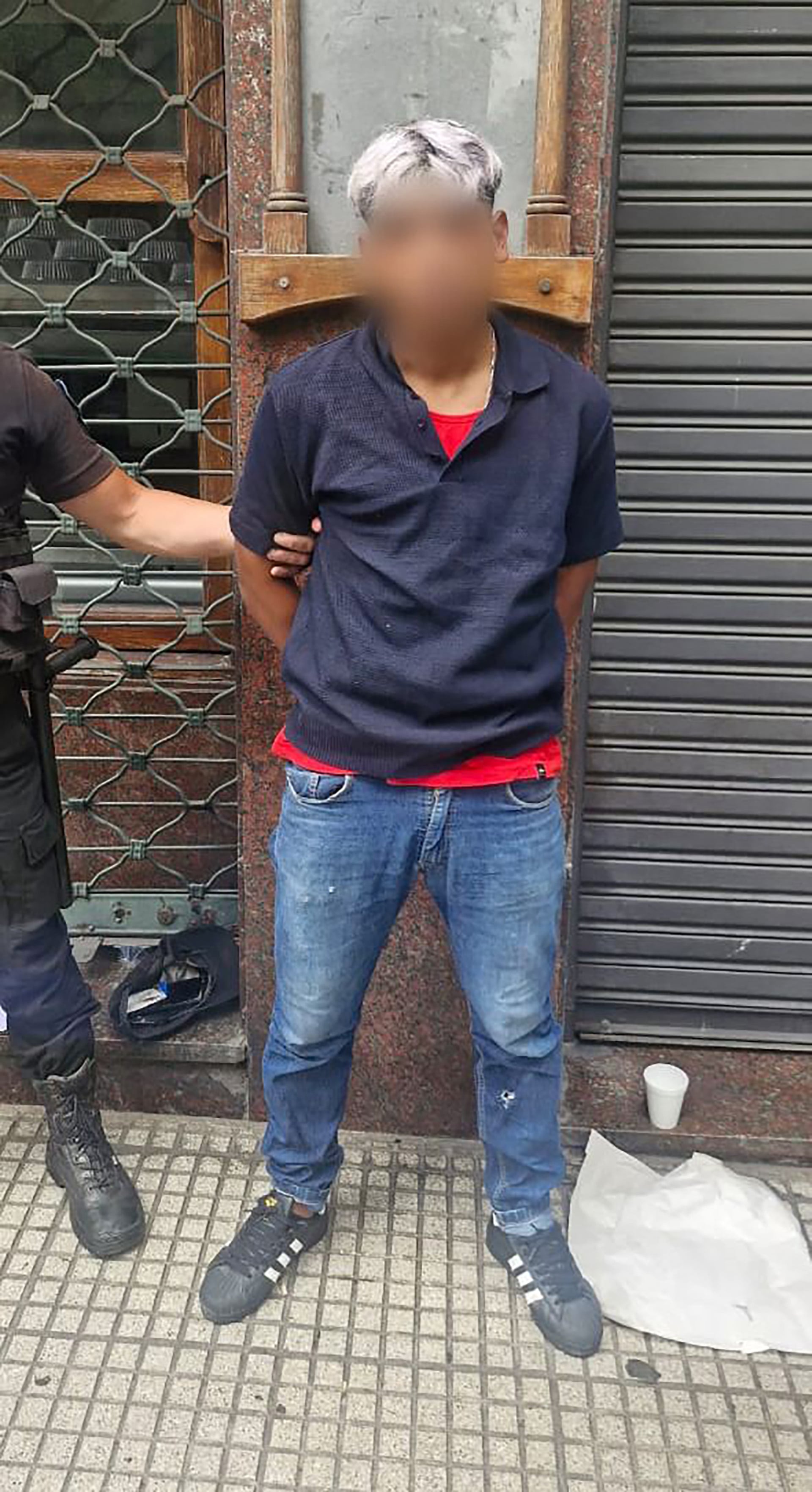 El hombre registra 11 antecedentes solo en CABA.