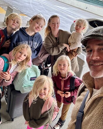 James Van Der Beek, padre de 6 hijos, tuvo que someterse a una vasectomía: “Era la única forma de detenernos” - Infobae