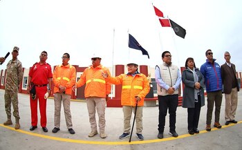 Brigadistas y autoridades regionales participan