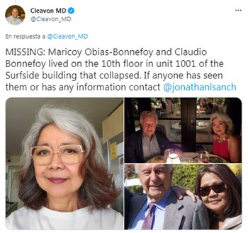 La pareja residía en el