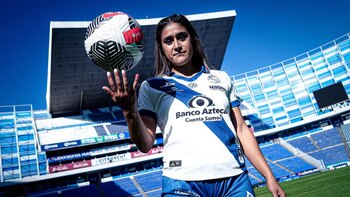 La defensora de 22 años llegó al conjunto poblano en el Clausura 2024. (X / Puebla Femenil)