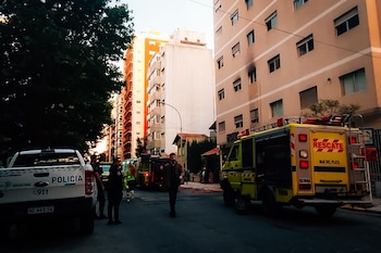 Se incendió un hotel de