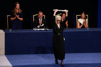 Meryl Streep recibió el Premio
