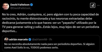 Adrián Marcelo y David Faitelson