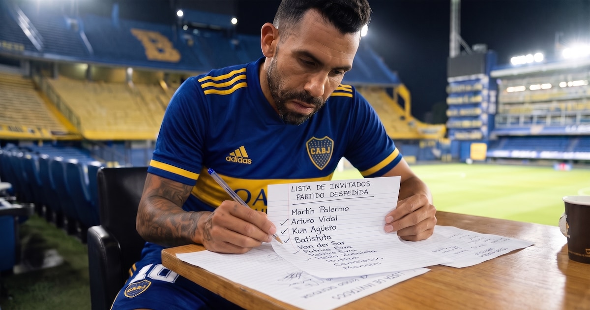 Photo: Infobae Carlos Tevez sets December 20 farewell match at La Bombonera