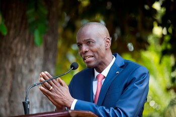 En la imagen, el presidente