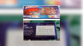 Las nécoras congeladas por las