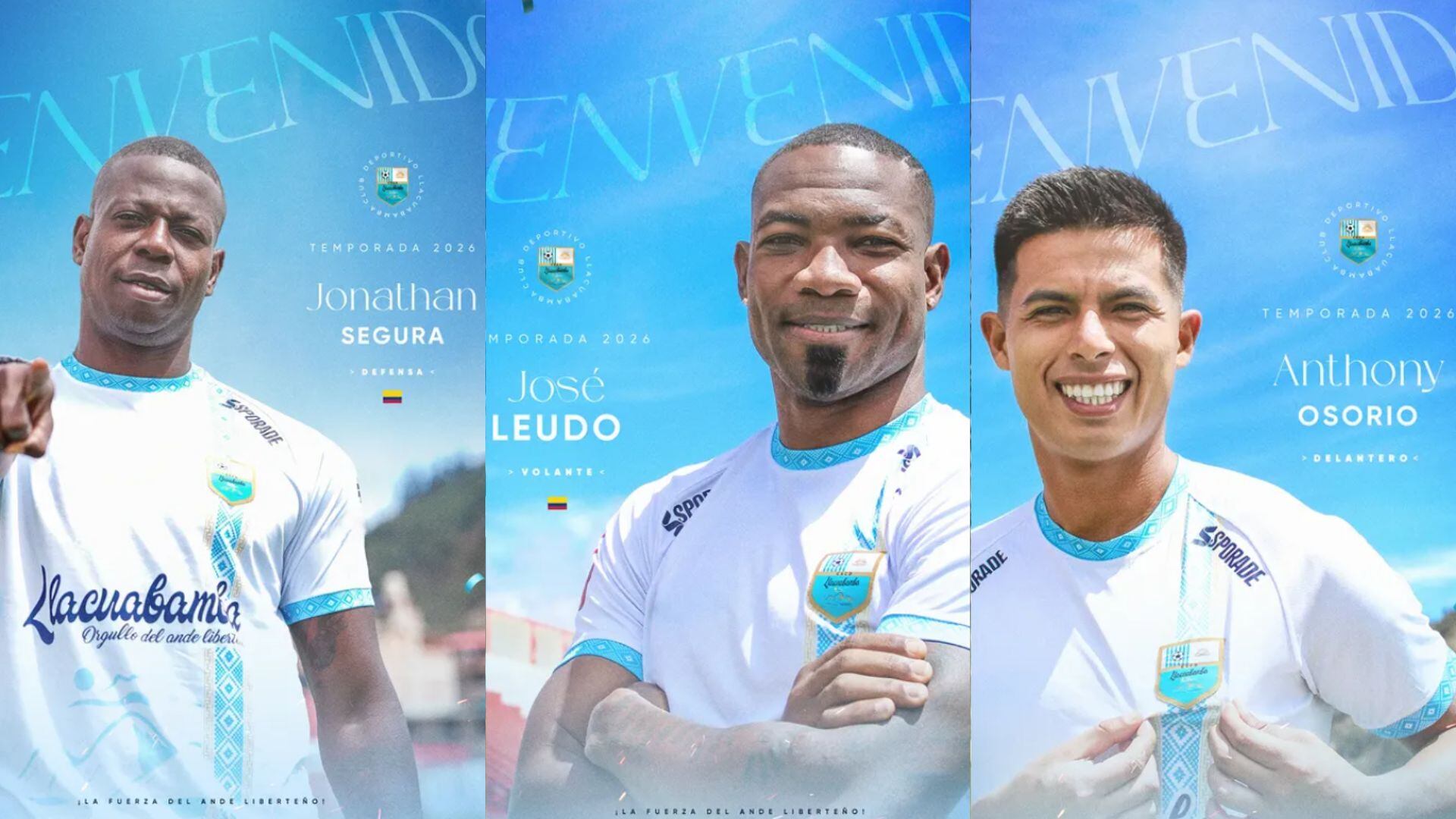 Deportivo Llacuabamba y sus refuerzos para el 2026. Crédito: Instagram Deportivo Llacuabamba.