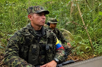 Alias El Ruso era señalado por las autoridades como uno de los hombres con capacidad de mando dentro del frente 28 de las disidencias de las Farc -crédito @MonicaSaadeX/X