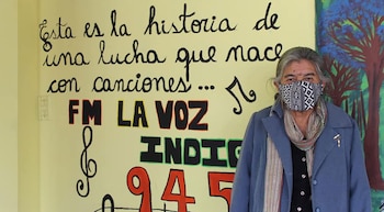 Mujeres de la radio comunitaria