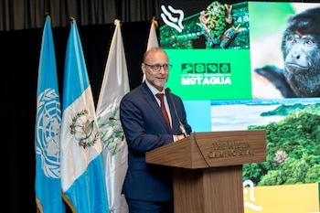 El gobierno de Guatemala presenta proyecto para impulsar la cuenca del río Motagua