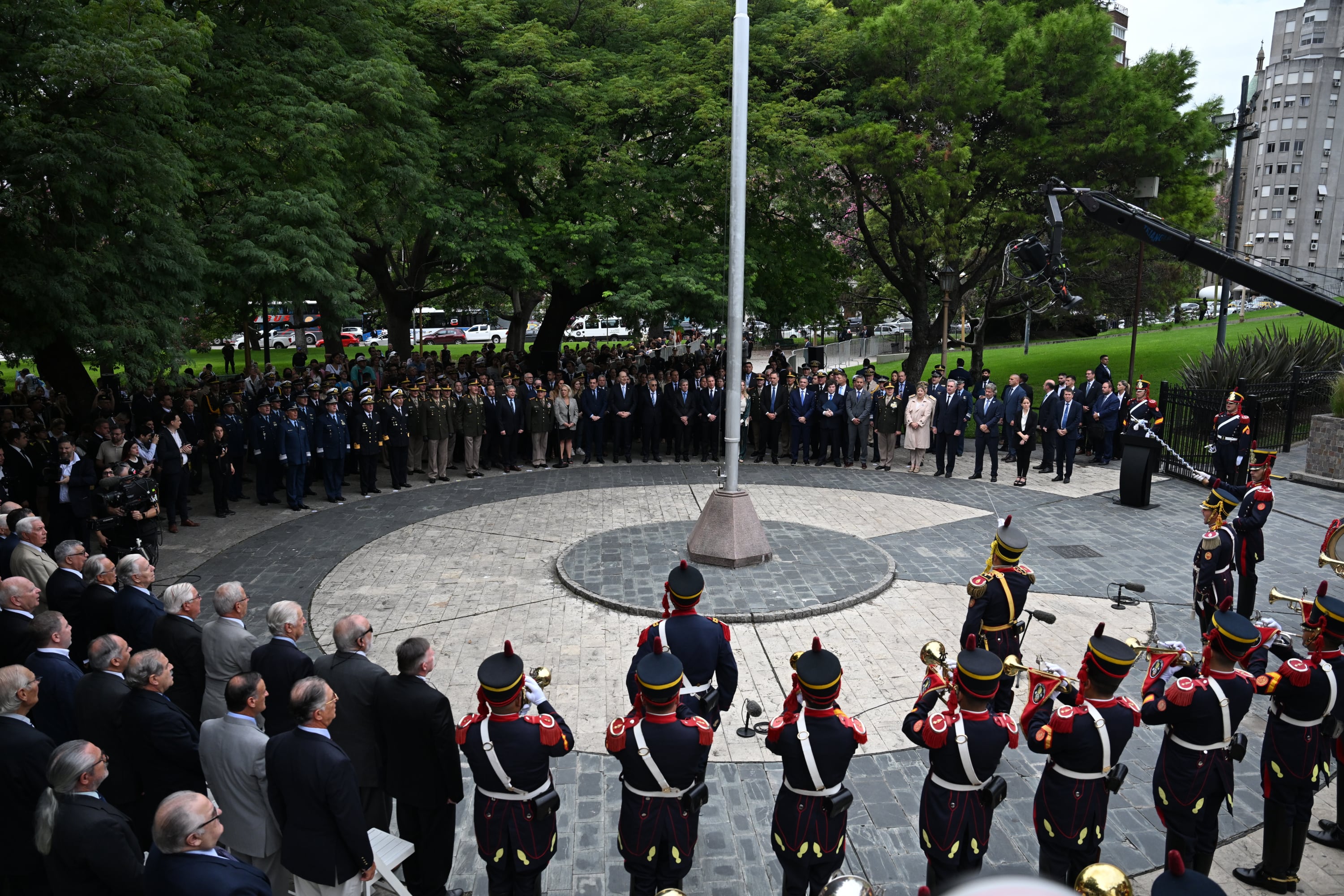 Homenaje a los caídos en la guerra de Malvinas (Foto: Maximiliano Luna)