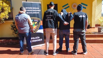Misiones Dulce María Candia detenido