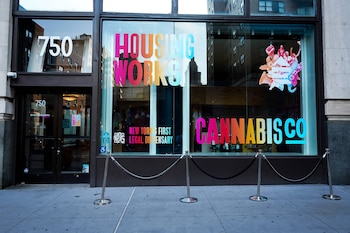 La colaboración entre Housing Works Cannabis Co y Magnolia Bakery introduce productos comestibles exclusivos y actividades como la clase 'High Yoga' (Housing Works Cannabis Co)